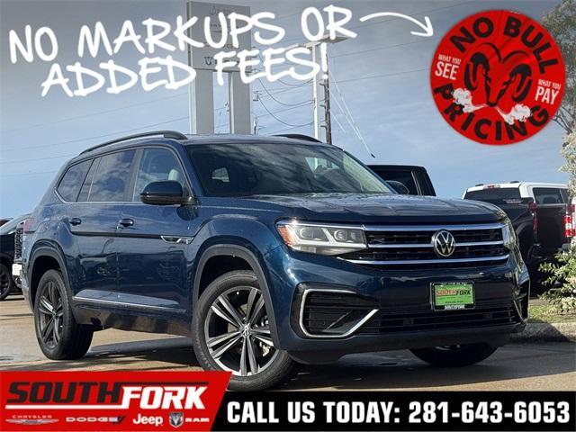 used 2021 Volkswagen Atlas car, priced at $22,599