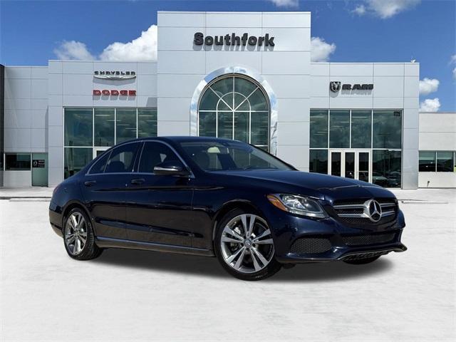 used 2015 Mercedes-Benz C-Class car, priced at $15,998