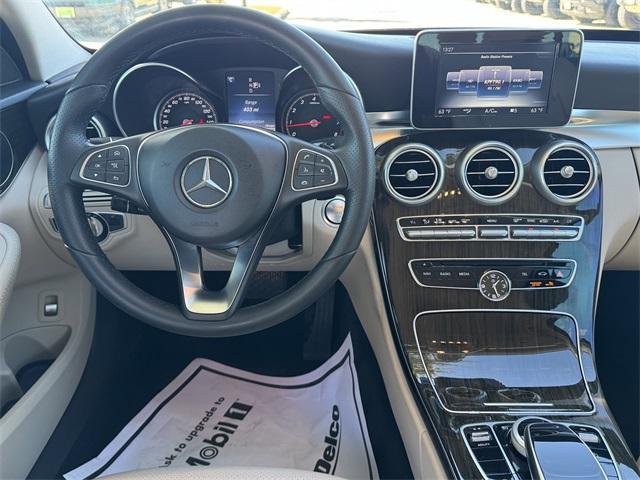 used 2015 Mercedes-Benz C-Class car, priced at $15,998
