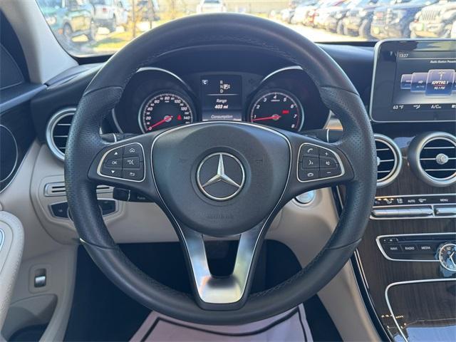 used 2015 Mercedes-Benz C-Class car, priced at $15,998