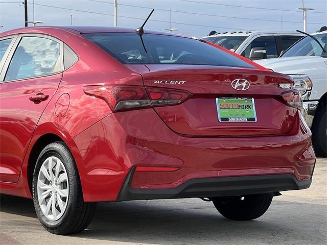 used 2022 Hyundai Accent car, priced at $17,597