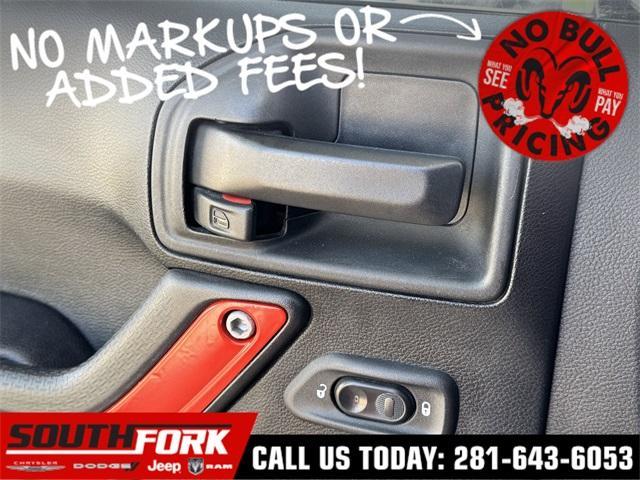 used 2016 Jeep Wrangler Unlimited car, priced at $19,998