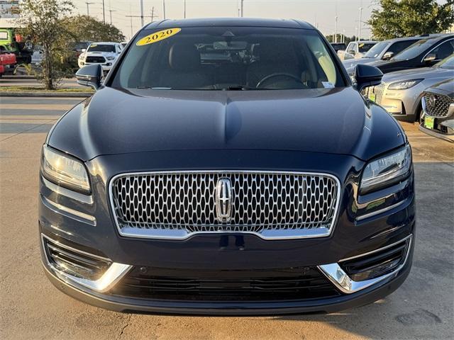 used 2020 Lincoln Nautilus car, priced at $25,197