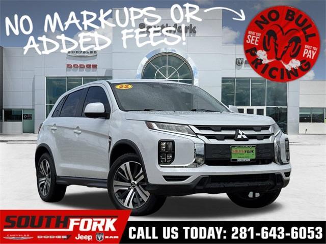 used 2022 Mitsubishi Outlander Sport car, priced at $15,998