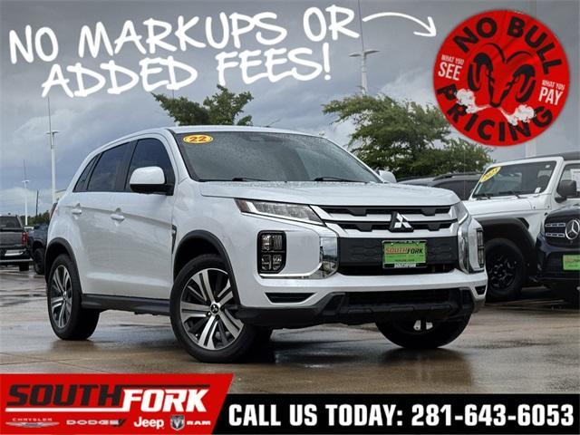 used 2022 Mitsubishi Outlander Sport car, priced at $15,998