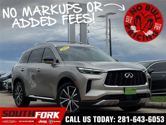 used 2022 INFINITI QX60 car, priced at $38,997
