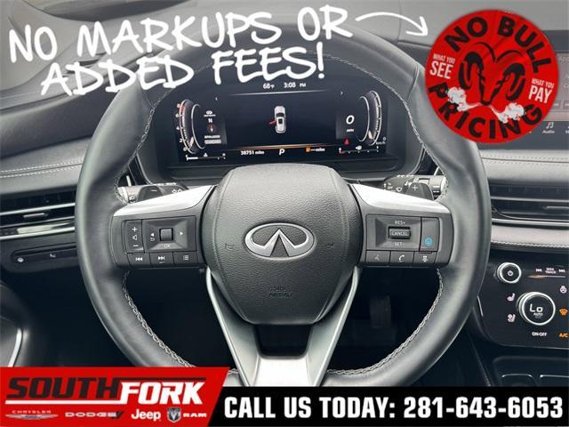 used 2022 INFINITI QX60 car, priced at $38,997