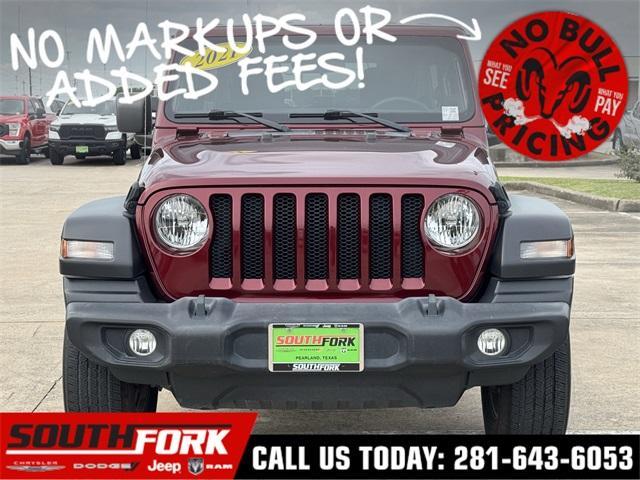 used 2021 Jeep Wrangler Unlimited car, priced at $30,699