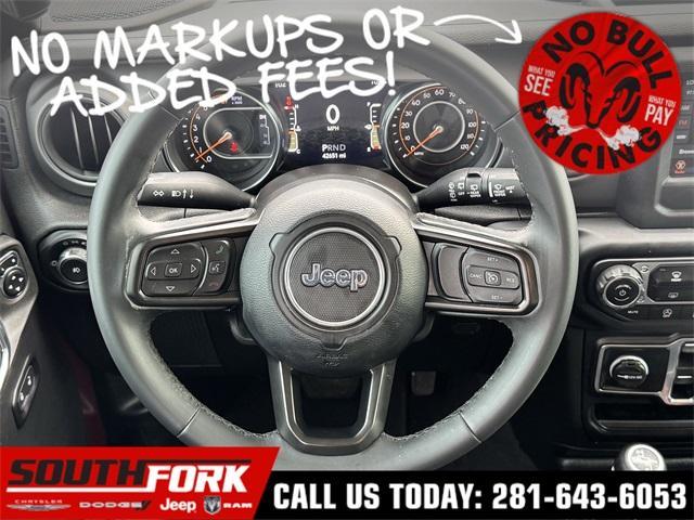 used 2021 Jeep Wrangler Unlimited car, priced at $30,699