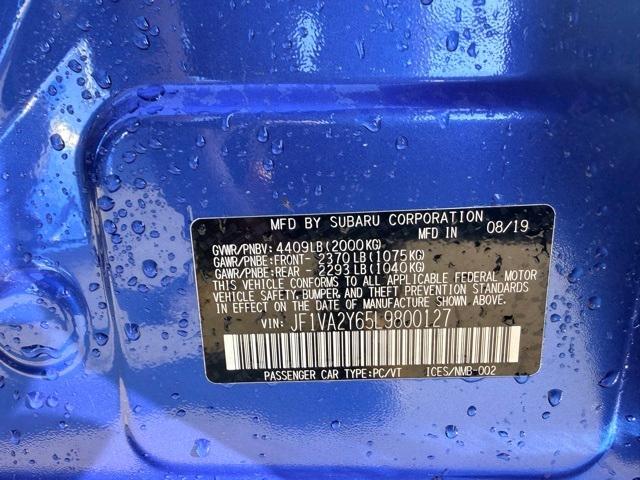 used 2020 Subaru WRX STI car, priced at $31,799
