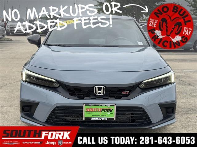 used 2022 Honda Civic Si car, priced at $27,799