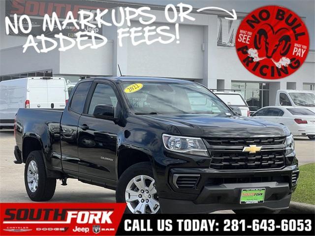 used 2022 Chevrolet Colorado car, priced at $21,197