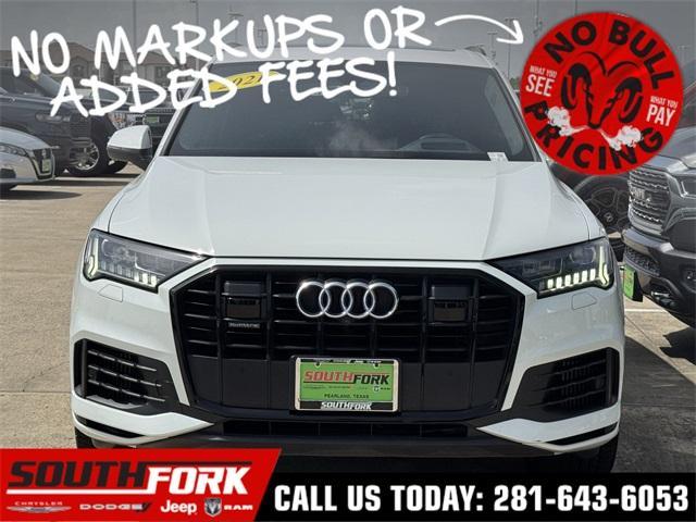 used 2021 Audi Q7 car, priced at $35,697