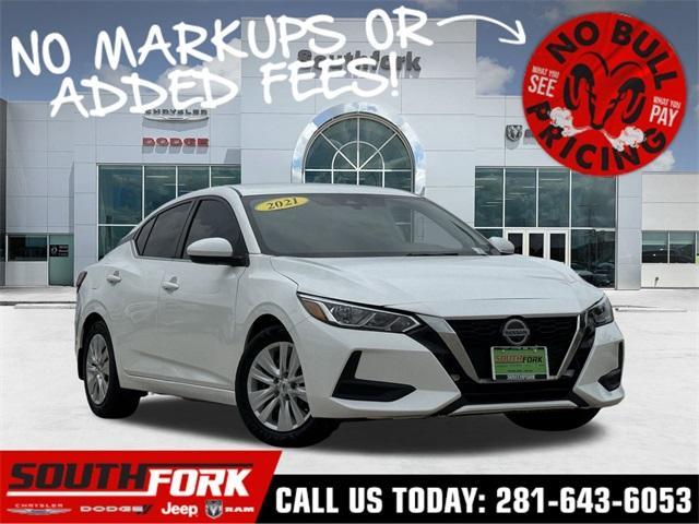 used 2021 Nissan Sentra car, priced at $16,399