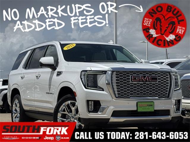 used 2023 GMC Yukon car, priced at $72,399