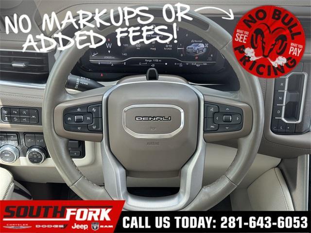 used 2023 GMC Yukon car, priced at $72,399