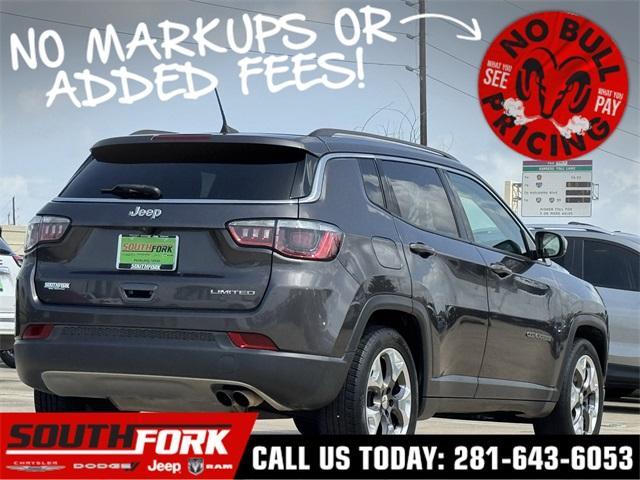 used 2020 Jeep Compass car, priced at $18,899