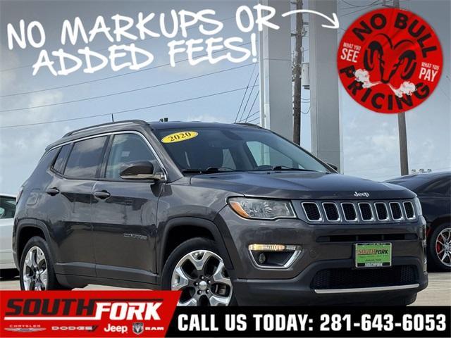used 2020 Jeep Compass car, priced at $18,899