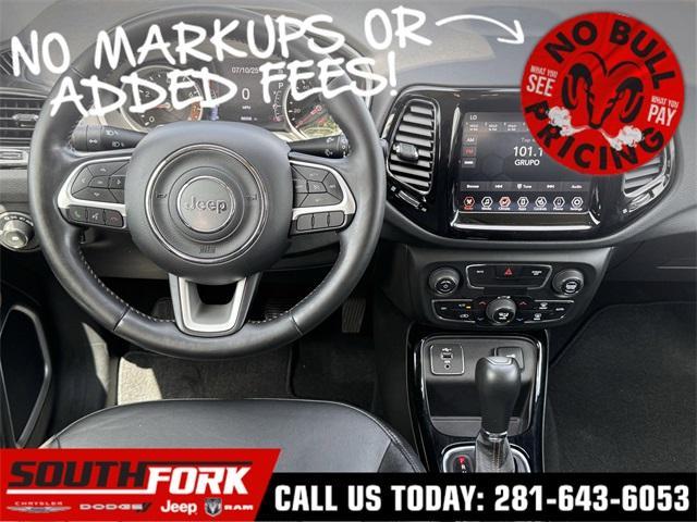 used 2020 Jeep Compass car, priced at $18,899