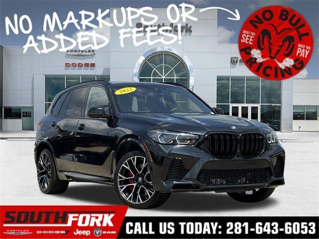 used 2022 BMW X5 M car, priced at $67,299