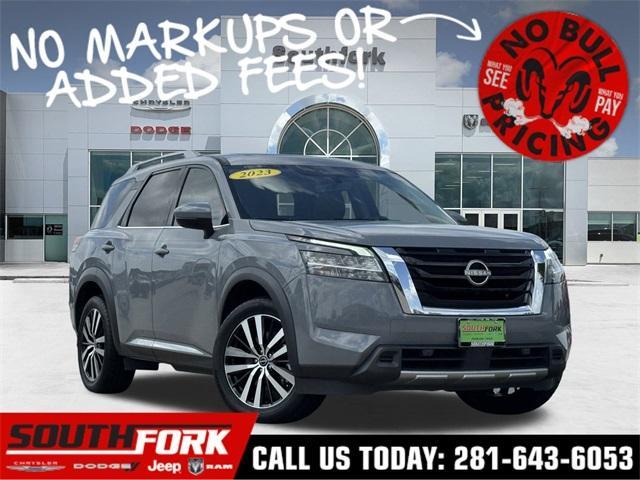 used 2023 Nissan Pathfinder car, priced at $34,599