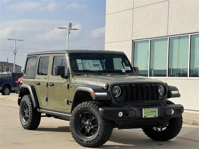 new 2025 Jeep Wrangler car, priced at $45,178