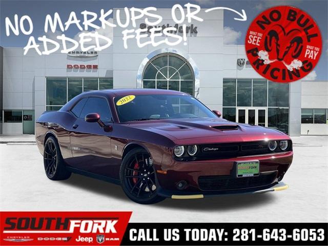 used 2022 Dodge Challenger car, priced at $38,799