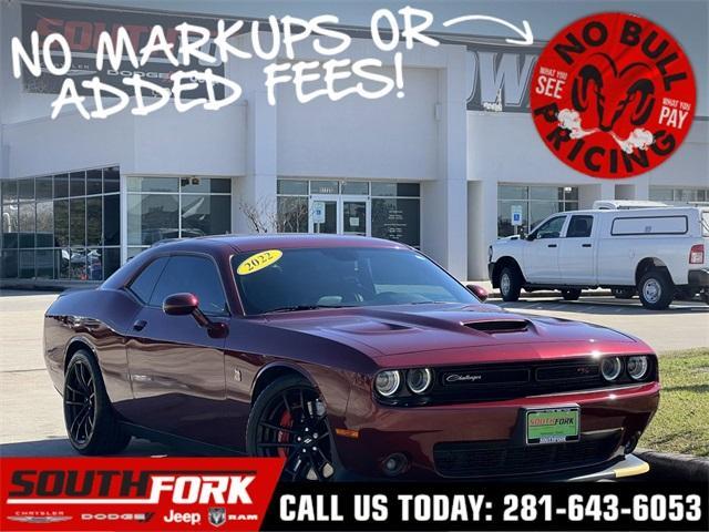 used 2022 Dodge Challenger car, priced at $38,799