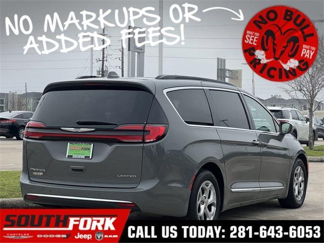 used 2022 Chrysler Pacifica car, priced at $23,599