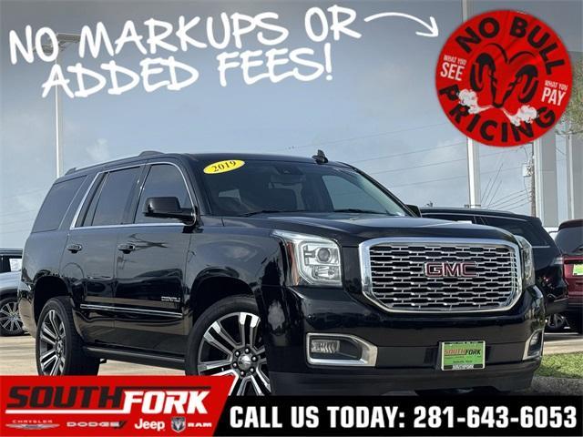 used 2019 GMC Yukon car, priced at $34,497