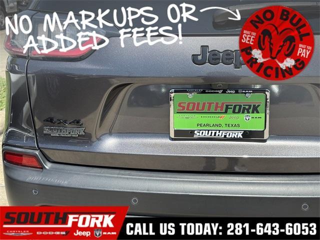 used 2021 Jeep Cherokee car, priced at $20,299