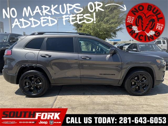 used 2021 Jeep Cherokee car, priced at $20,299