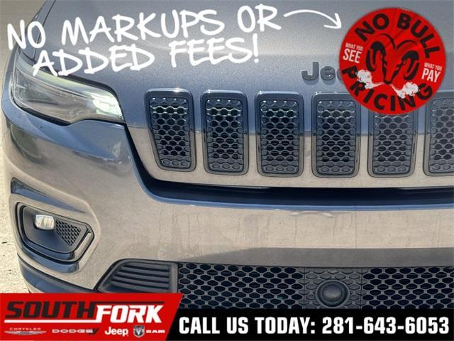 used 2021 Jeep Cherokee car, priced at $20,299