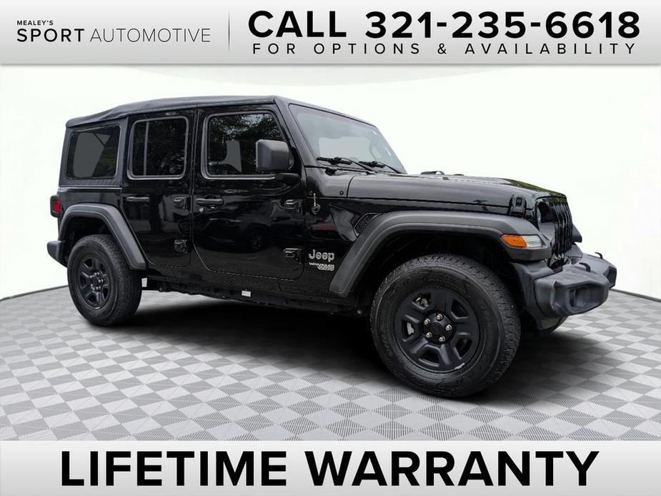 used 2021 Jeep Wrangler Unlimited car, priced at $27,494