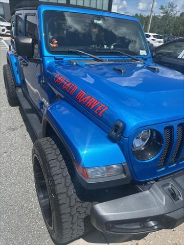 used 2022 Jeep Wrangler Unlimited car, priced at $35,981