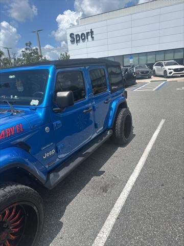used 2022 Jeep Wrangler Unlimited car, priced at $35,981