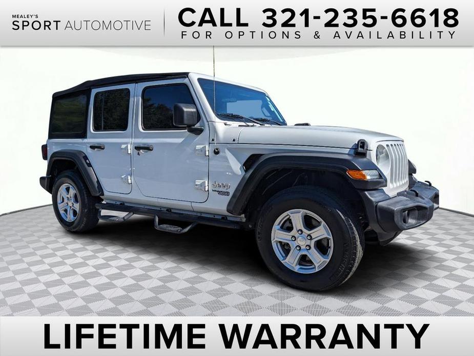 used 2020 Jeep Wrangler Unlimited car, priced at $28,494