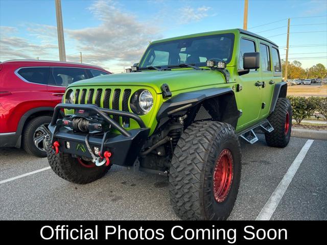 used 2021 Jeep Wrangler Unlimited car, priced at $31,991