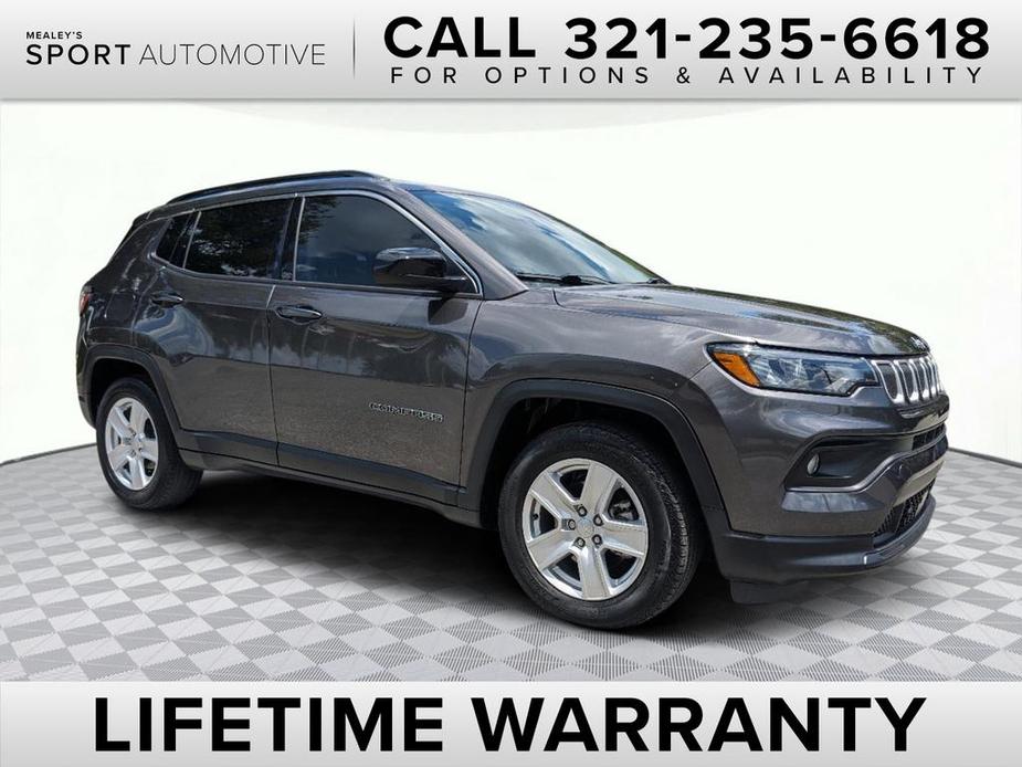 used 2022 Jeep Compass car, priced at $19,392