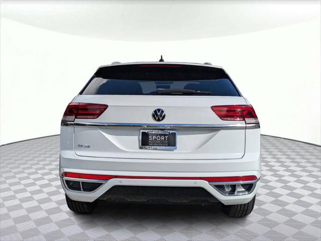 used 2021 Volkswagen Atlas Cross Sport car, priced at $27,492