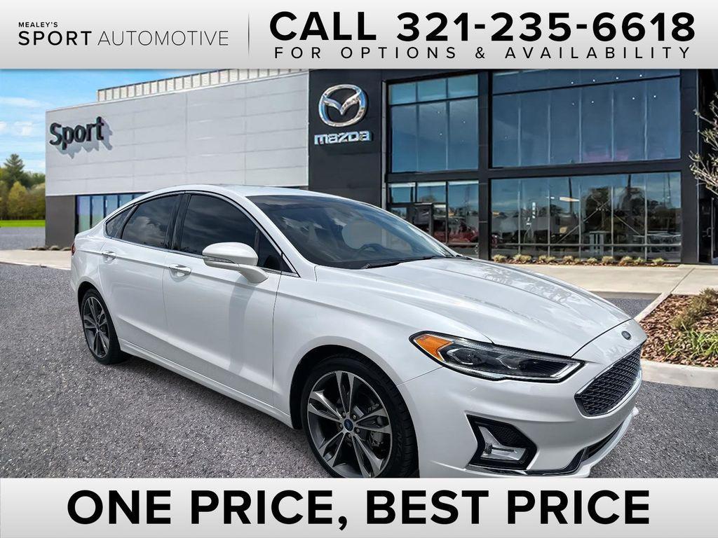 used 2019 Ford Fusion car, priced at $16,888