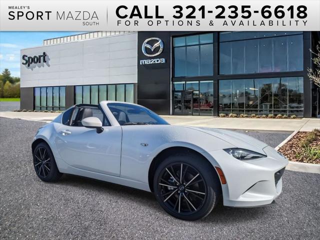 new 2024 Mazda MX-5 Miata RF car, priced at $38,145