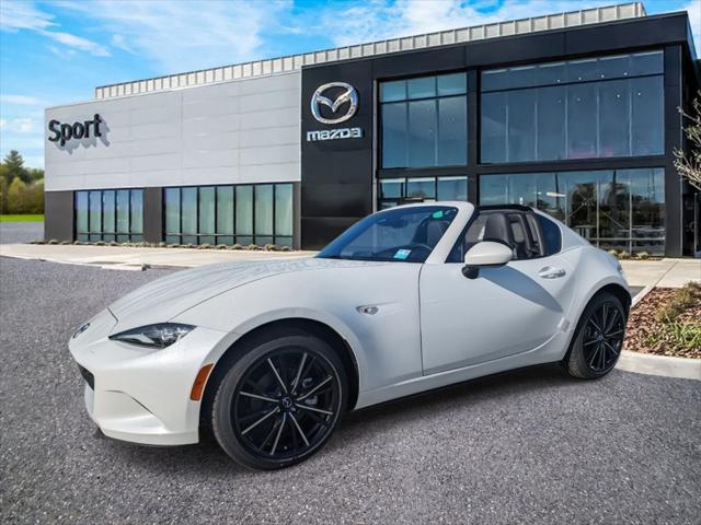 new 2024 Mazda MX-5 Miata RF car, priced at $38,145