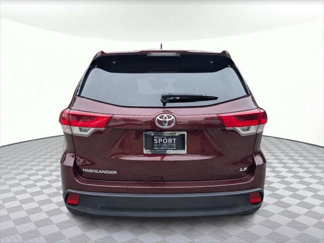 used 2019 Toyota Highlander car, priced at $22,992