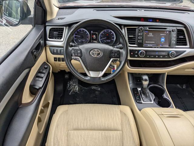 used 2019 Toyota Highlander car, priced at $22,992