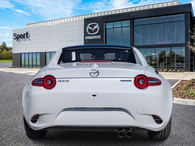 new 2024 Mazda MX-5 Miata RF car, priced at $38,940