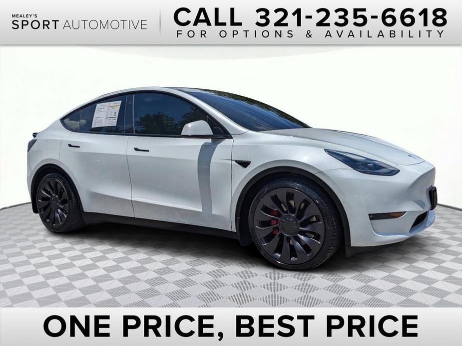 used 2021 Tesla Model Y car, priced at $35,581