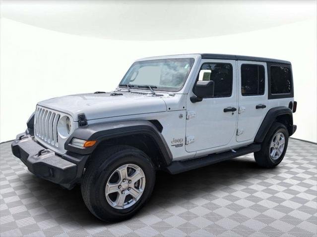 used 2020 Jeep Wrangler Unlimited car, priced at $26,494