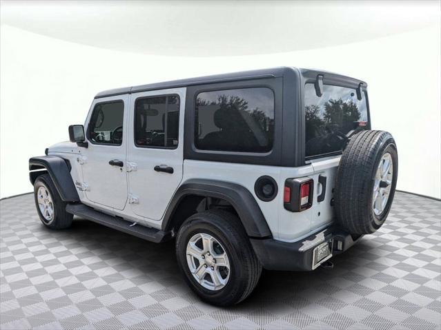 used 2020 Jeep Wrangler Unlimited car, priced at $26,494