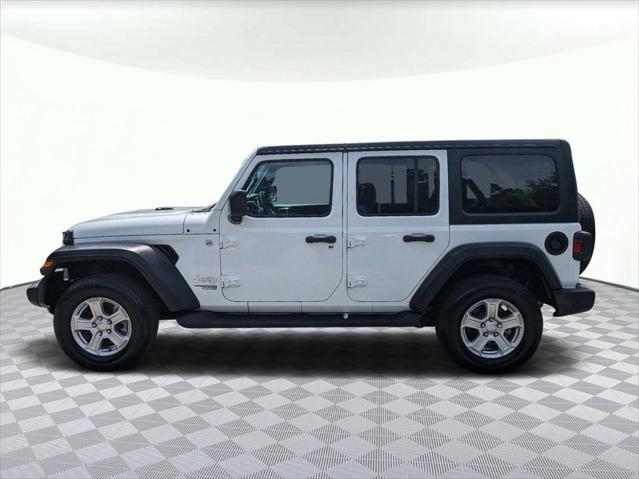 used 2020 Jeep Wrangler Unlimited car, priced at $26,494